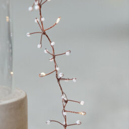 36 Warm White Leds Jewel Cluster Fairy Lights Battery Indoor Use - thumbnail 2
