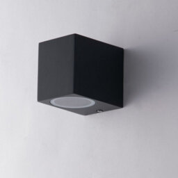Luminosa Lighting Luminosa Qubo Outdoor Down Light Anthracite, Ip54 9.3X8X6.7Cm - thumbnail 2
