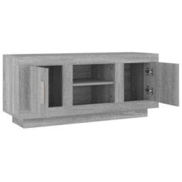 Vidaxl Tv Cabinet Grey Sonoma 102X35X45 Cm Engineered Wood - thumbnail 7