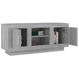 Vidaxl Tv Cabinet Grey Sonoma 102X35X45 Cm Engineered Wood - thumbnail 4