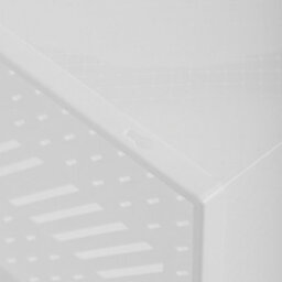 Darphe White 12-Piece Plastic Folding Shoe Box Storage Box - thumbnail 8