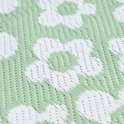Ohs Daisy Reversible Outdoor Garden Rug Waterproof Area Mat - thumbnail 6