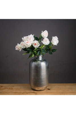 Palest Pink Tea Rose - Elegant Faux Flower For Bouquets & Decor - image 1