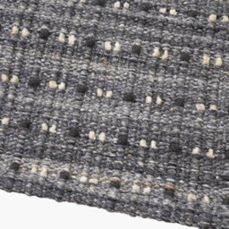 Pacific Lifestyle Indoor Outdoor Grey Double Stitch Design Rug Large - thumbnail 4
