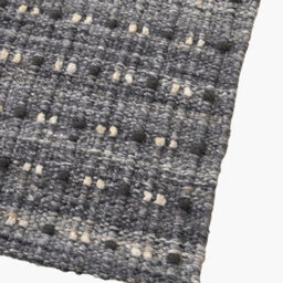 Pacific Lifestyle Indoor Outdoor Grey Double Stitch Design Rug Large - thumbnail 5