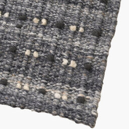 Pacific Lifestyle Indoor Outdoor Grey Double Stitch Design Rug Large - thumbnail 6