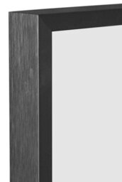 "Mirroroutlet Artus - Black Aluminium Edged Wall Leaner Mirror 47"" X 16"" (120Cm X 40Cm)" - thumbnail 7
