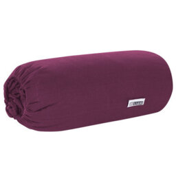 Beliani Fitted Sheet Janbu 200 X 200 Cm Cotton Burgundy - thumbnail 7