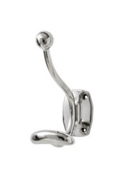 Chrome Single Hook Coat Hanger Modern, Durable And Stylish - thumbnail 2