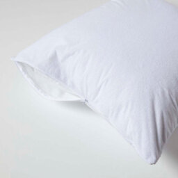 Homescapes Terry Towelling Waterproof Pillow Protectors 80 X 80 Cm, Pack Of 4 - thumbnail 4