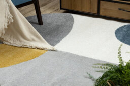 RugsX Carpet Fusion 5706 White Light Grey Gold Shape - Geometric, Modern, Abstract, 160X220 Cm - thumbnail 5