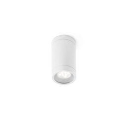 Luminosa Lighting Luminosa Olot 1 Light Outdoor Surface Mounted Ceiling Light White Ip44, Gu10 - thumbnail 1