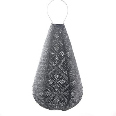 Fallen Fruits Solar Lantern Drop 28 Topaze Dark Grey - image 1