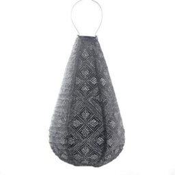Fallen Fruits Solar Lantern Drop 28 Topaze Dark Grey - thumbnail 1