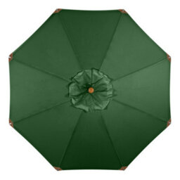 Styx 3M Deluxe Wooden Parasol In Green - thumbnail 3