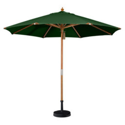 Styx 3M Deluxe Wooden Parasol In Green - thumbnail 2