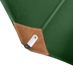 Styx 3M Deluxe Wooden Parasol In Green - thumbnail 4