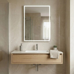 Mirror Rea Marlo 80X60 Led, Rectangular - thumbnail 1