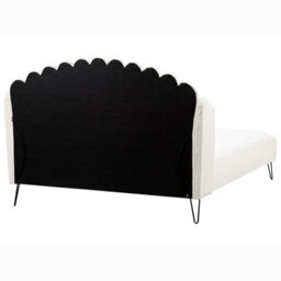 Beliani Bed Boucle Ambillou 160 X 200 Cm (Eu King Size) Off-White - thumbnail 5