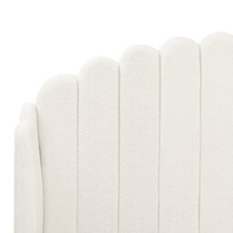 Beliani Bed Boucle Ambillou 160 X 200 Cm (Eu King Size) Off-White - thumbnail 8