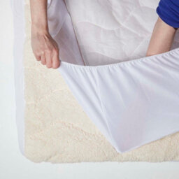 Homescapes Luxury Thick Fleece Mattress Topper, Euro 160 X 200 Cm - thumbnail 6