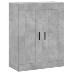 Berkfield Highboard Concrete Grey 69.5X34X180 Cm Engineered Wood - thumbnail 5