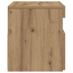 Berkfield Modern Tv Cabinets With Led Lights 2 Pcs Artisan Oak Engineered Wood - thumbnail 9
