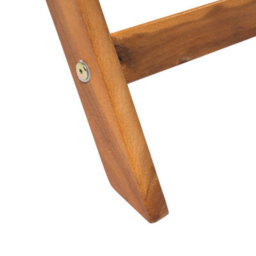 Beliani Garden Dining Table Cento 140 Cm 75 Cm Acacia Wood Brown - thumbnail 9