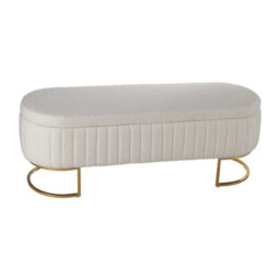 Upholstered Bench Bed End Window Seat Ottoman Storage Stool Bedroom - thumbnail 6