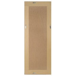 Beliani Wall Mirror Fougeres 50 Cm 130 Cm Black - thumbnail 4