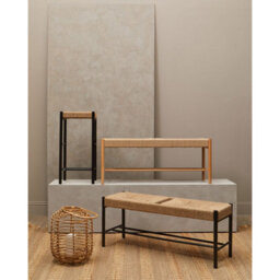 Orsina Handwoven Bar Stool, Durable And Comfortable Contemporary Counter Stool, Easy To Maintain Lounge Stool - thumbnail 5
