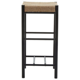 Orsina Handwoven Bar Stool, Durable And Comfortable Contemporary Counter Stool, Easy To Maintain Lounge Stool - thumbnail 4