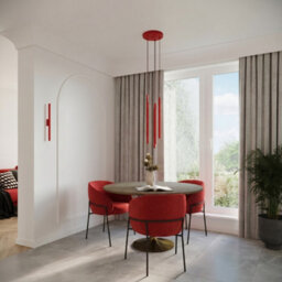 Sollux Lighting Pastelo Steel Red 2 Lights Modern Wall Lamps - thumbnail 8