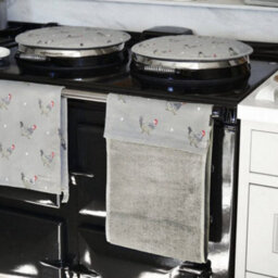 Hob Cover: Sophie Allport Chicken Hob Cover, Cotton - thumbnail 2