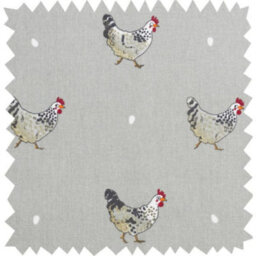 Hob Cover: Sophie Allport Chicken Hob Cover, Cotton - thumbnail 3