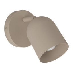 Eglo Tilston Steel Minimalist Single Wall Spotlight, Sandy - thumbnail 2
