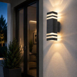 Shopnbits Up & Down Led Wall Light, Outdoor Waterproof Garden & Porch Light - thumbnail 5