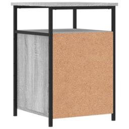 Berkfield Bedside Cabinet Grey Sonoma 40X42X60 Cm Engineered Wood - thumbnail 8