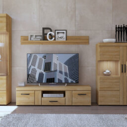 Furniture To Go Cortina Wall Shelf 156 Cm In Grandson Oak - thumbnail 4
