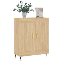 Berkfield Classic Sideboard Sonoma Oak 69.5X34X90 Cm Engineered Wood - thumbnail 3