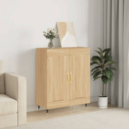 Berkfield Classic Sideboard Sonoma Oak 69.5X34X90 Cm Engineered Wood - thumbnail 2