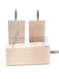 L&F 4X Replacement Furniture Legs Solid Wood 110mm High Sofas Chairs Settee Cabinets Legs M10 Tsp2055 - thumbnail 6
