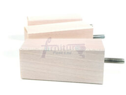 L&F 4X Replacement Furniture Legs Solid Wood 110mm High Sofas Chairs Settee Cabinets Legs M10 Tsp2055 - thumbnail 7