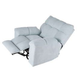 Darphe Electric Recliner Swivel Chair With Charging Port And Footrest - thumbnail 3