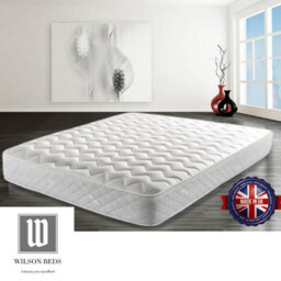 "Wilson Beds Limited Wilson Beds - 4Ft Small Double 9"" Deep Cooltouch Hybrid Spring Mattress With Memory Foam Layer" - thumbnail 2