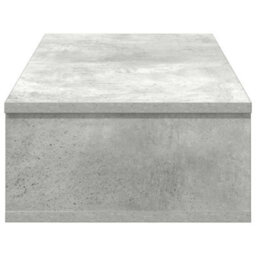 Berkfield Wall Shelf With Drawers Concrete Grey 80X31X17 Cm Engineered Wood - thumbnail 5