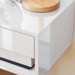 Homcom Floating Nightstands Set Of 2, Bedside Table W/ Drawer And Open Shelf - thumbnail 9