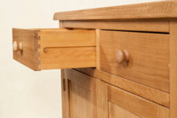 Buttercup Farm Shrewsbury 2 Door Sideboard - L35 X W96 X H77 Cm - Oak - thumbnail 2