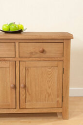 Buttercup Farm Shrewsbury 2 Door Sideboard - L35 X W96 X H77 Cm - Oak