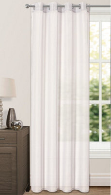 Velosso Riva Eyelet Voile Panel - White - image 1